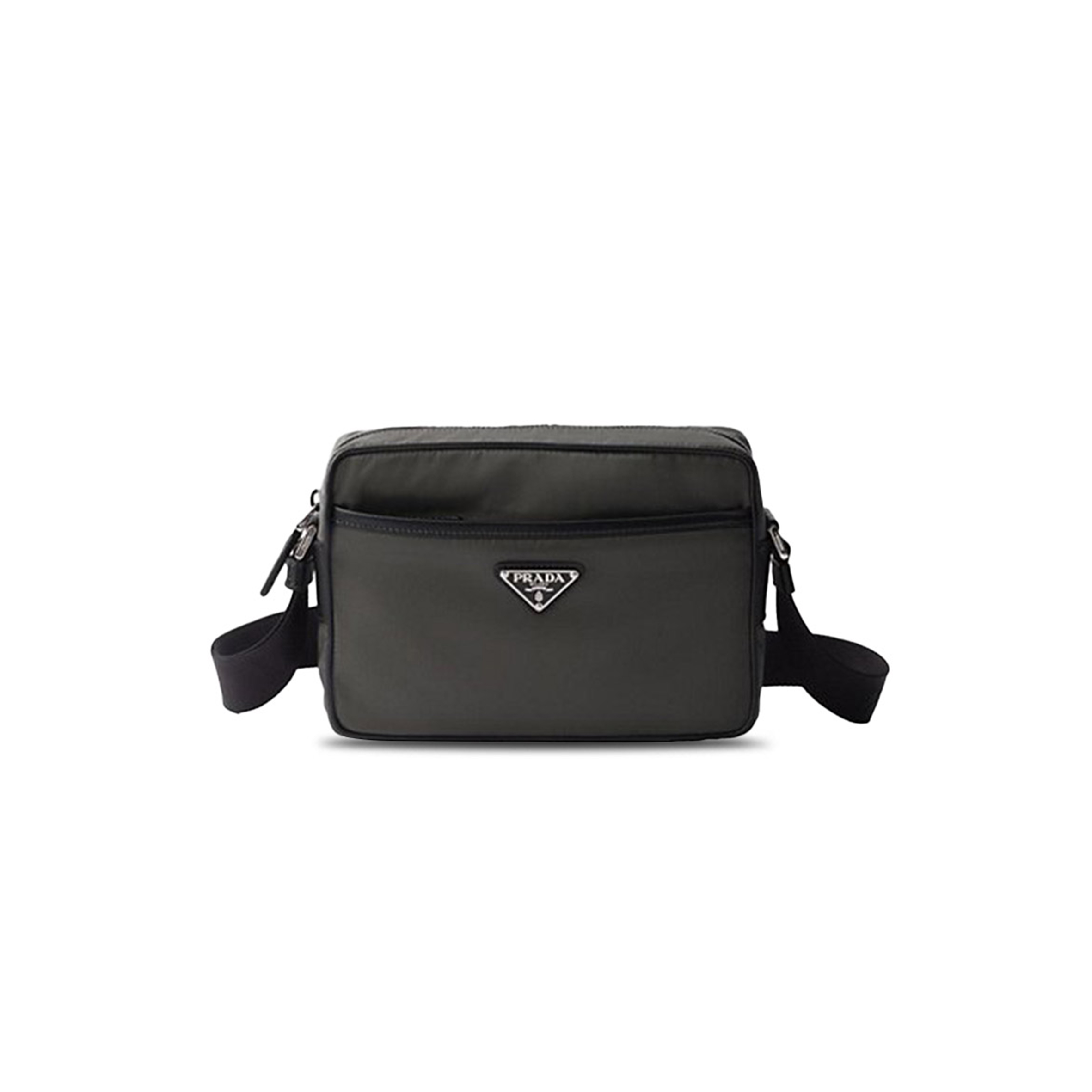 PRADA RE-NYLON AND SAFFIANO SHOULDER BAG 2VH048 (23*16*7cm)
